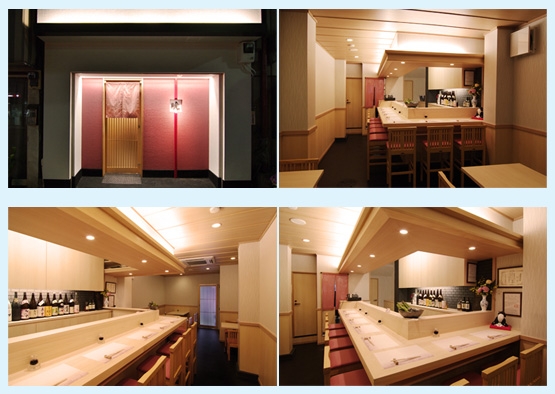 和食店・寿司屋・うどん屋・蕎麦屋 内装デザイン事例67
