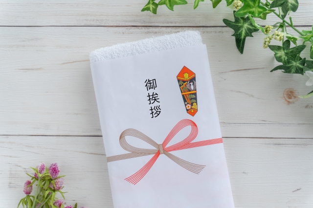 挨拶回りの際に持っていくよい手土産・粗品