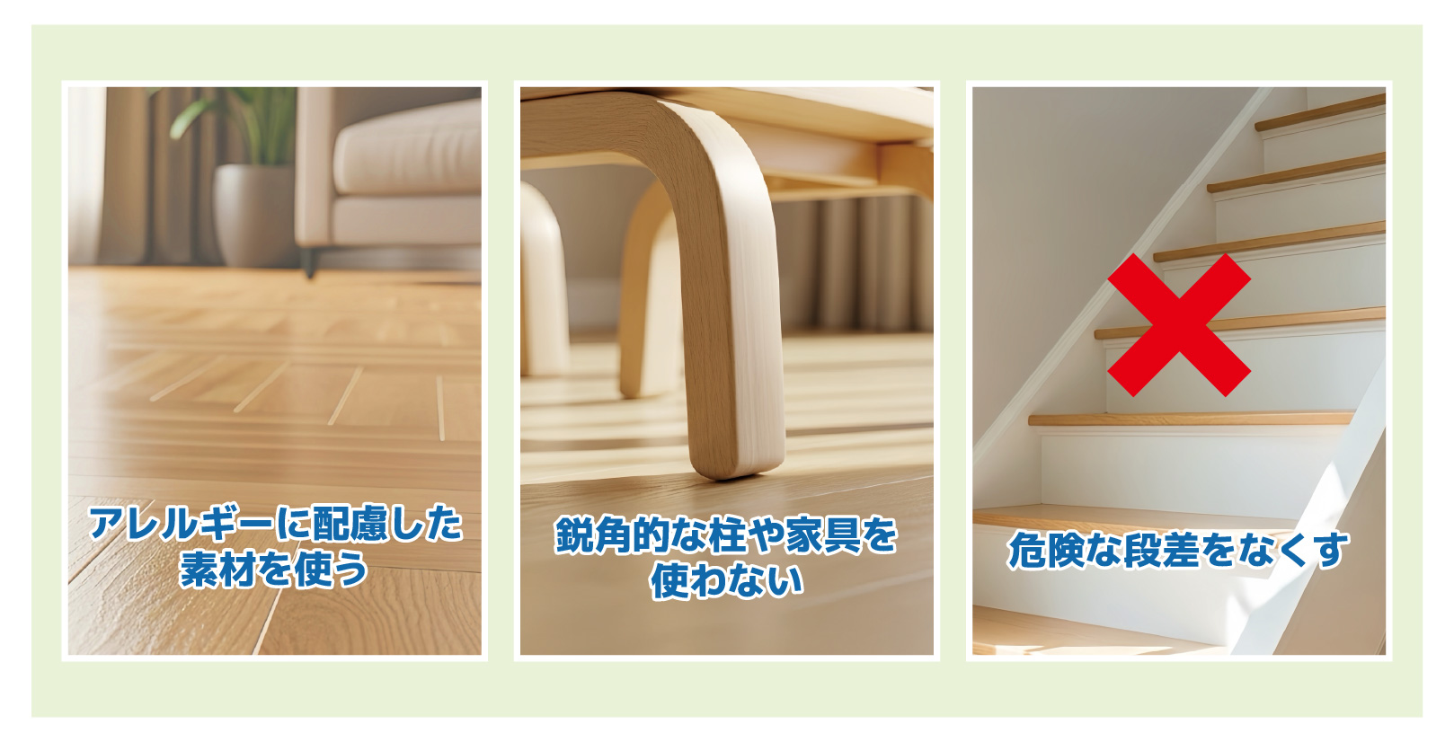 子どもたちの健康を守る配慮