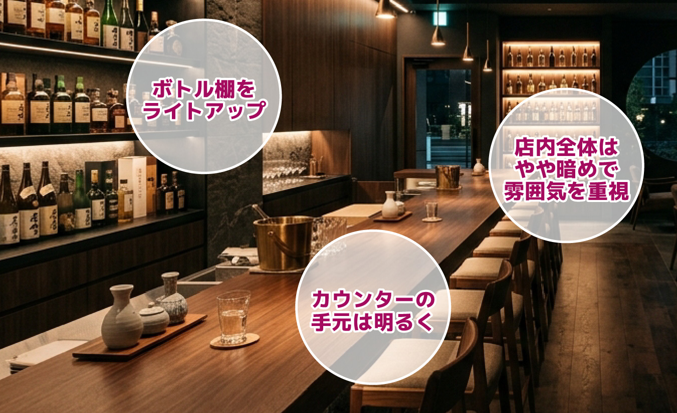 スナック内装で考えるべきポイント5選